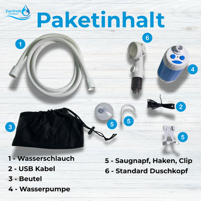 EverFresh™ Portable Shower